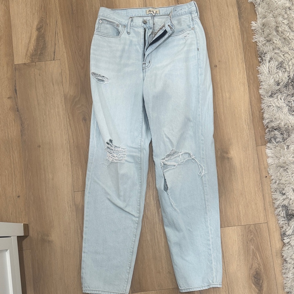 Madewell Light Blue Boyfriend Jeans